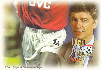 Montage (puzzle 3) Arsenal 1999 Futera Fans' Selection #30